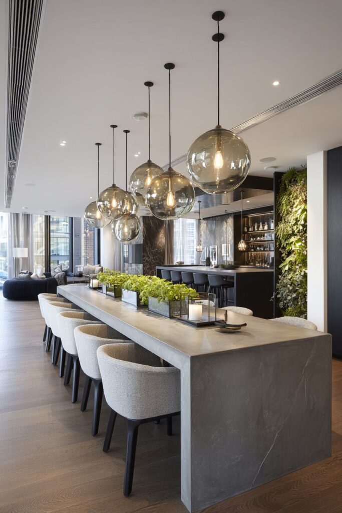 Sustainable Luxury with Biophilic Elements