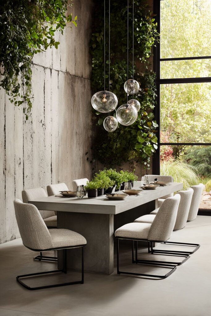 Sustainable Luxury with Biophilic Elements