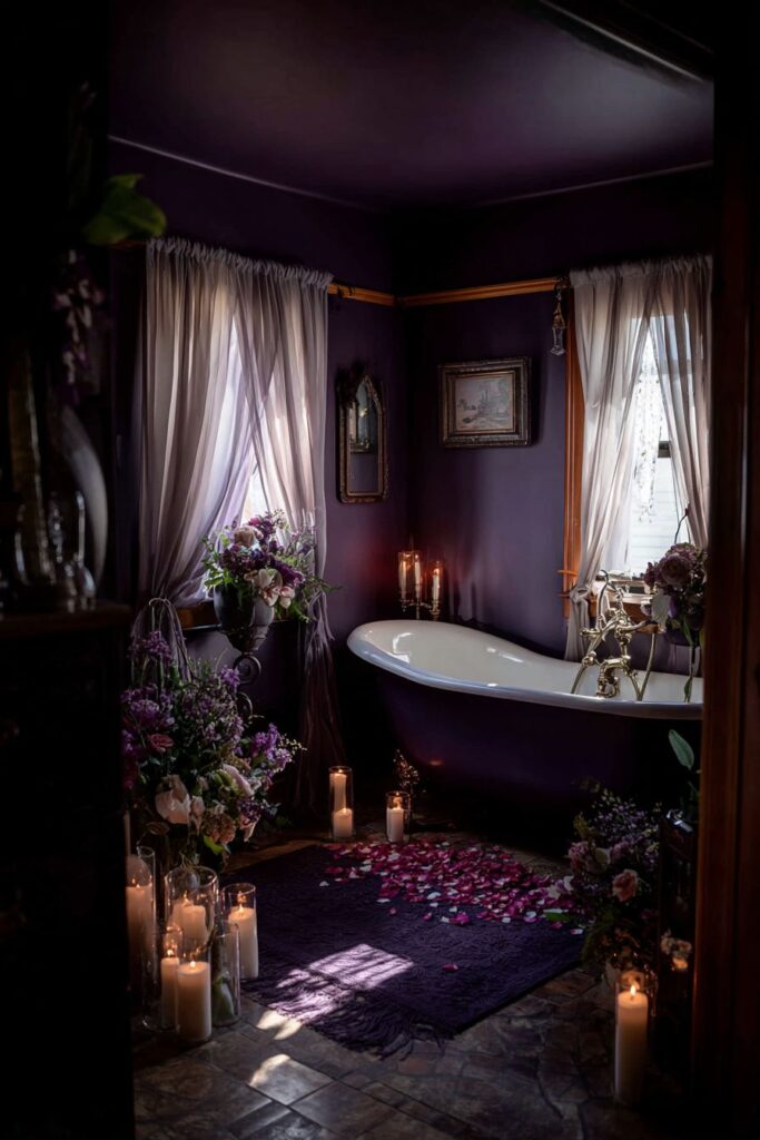 Spa-Like Romance with Candlelit Bathing
