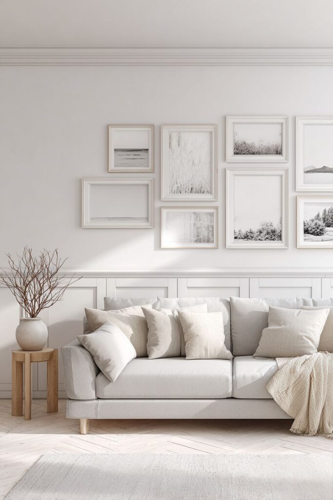 Gallery Wall Curation with Photographic Art