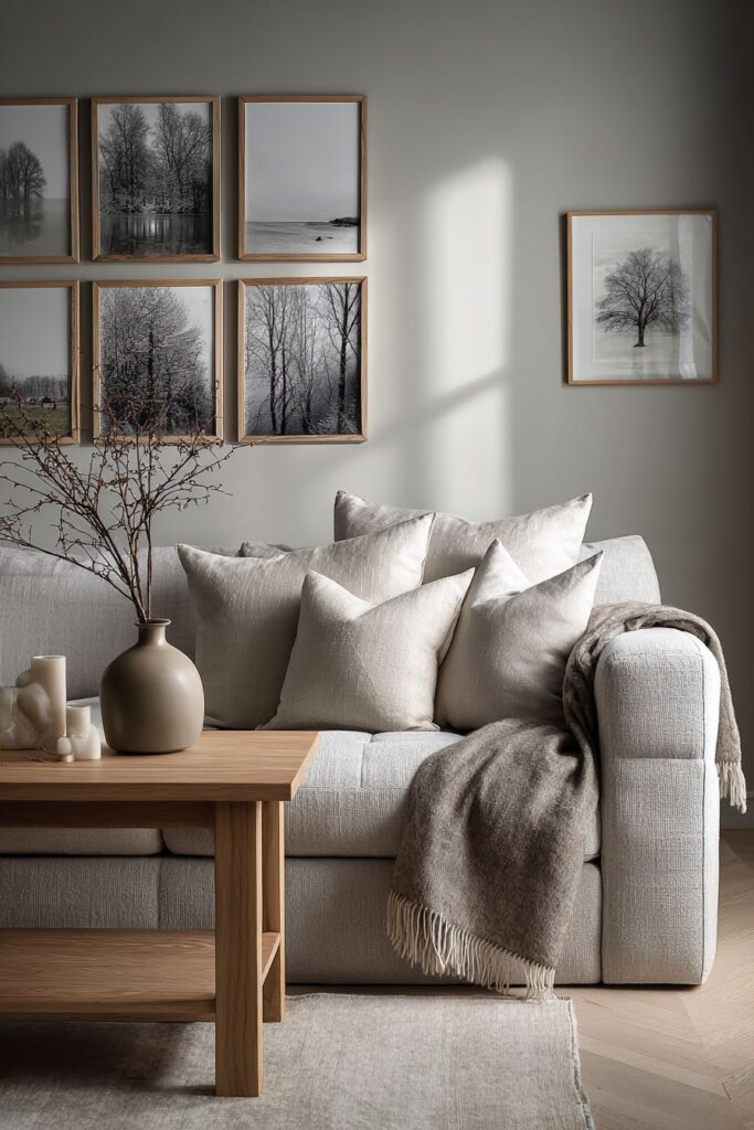 Gallery Wall Curation with Photographic Art