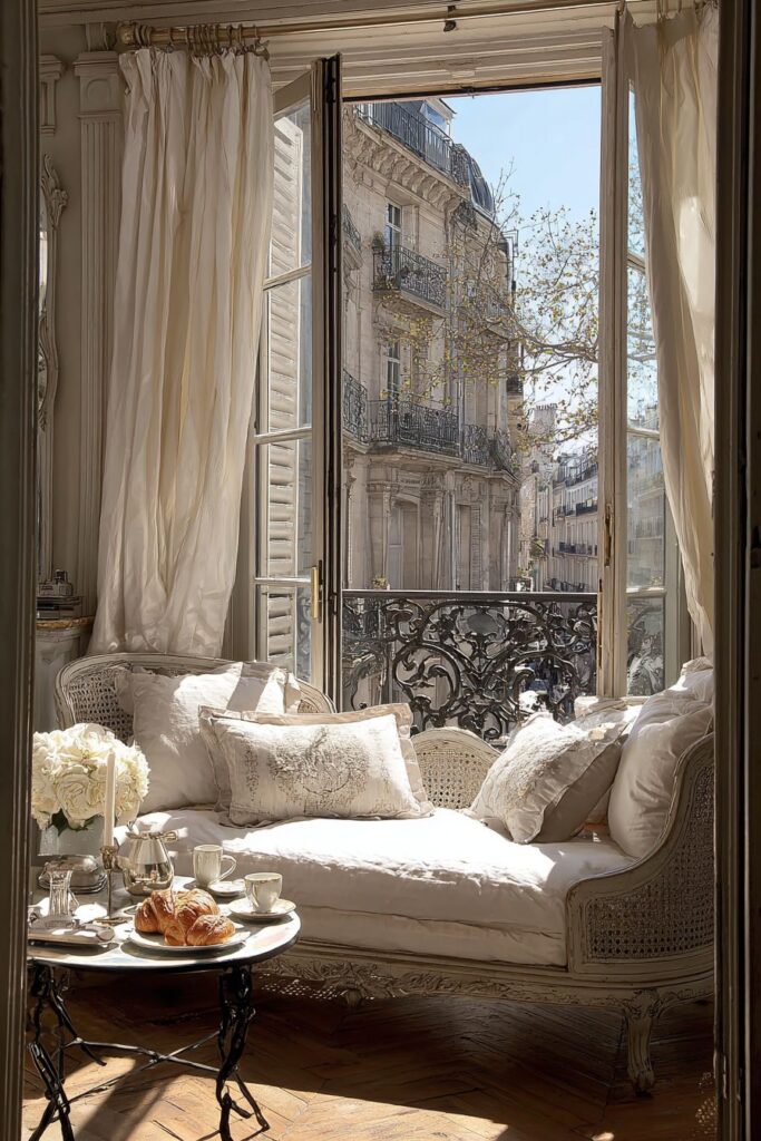 Indoor-Outdoor Breakfast Romance