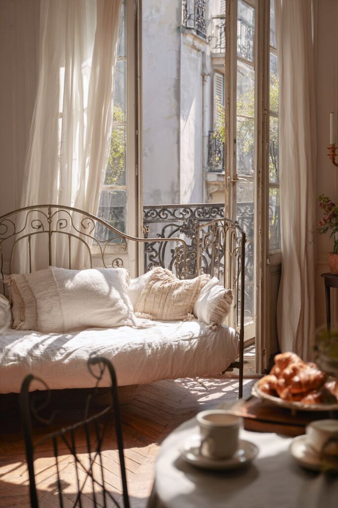 Indoor-Outdoor Breakfast Romance