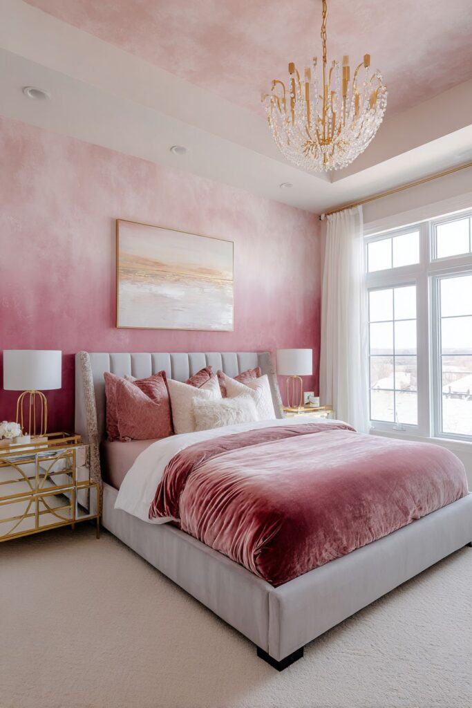 Dramatic Ombré Pink Statement