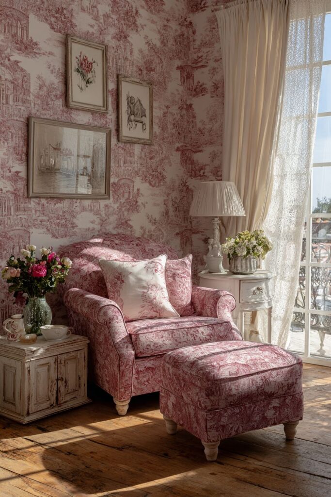 French Country Pink Romance