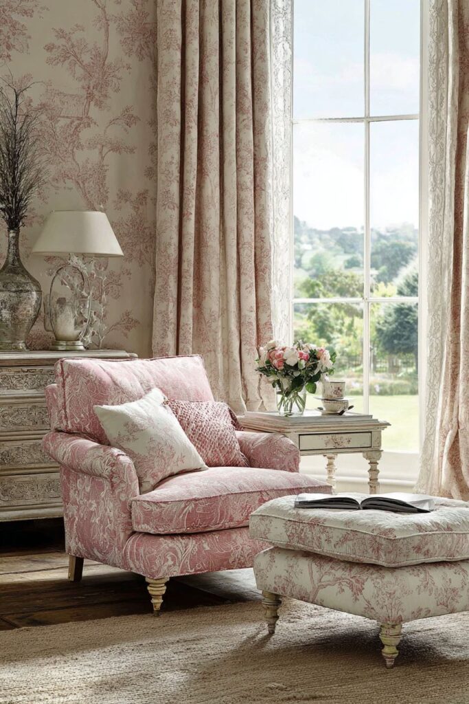 French Country Pink Romance