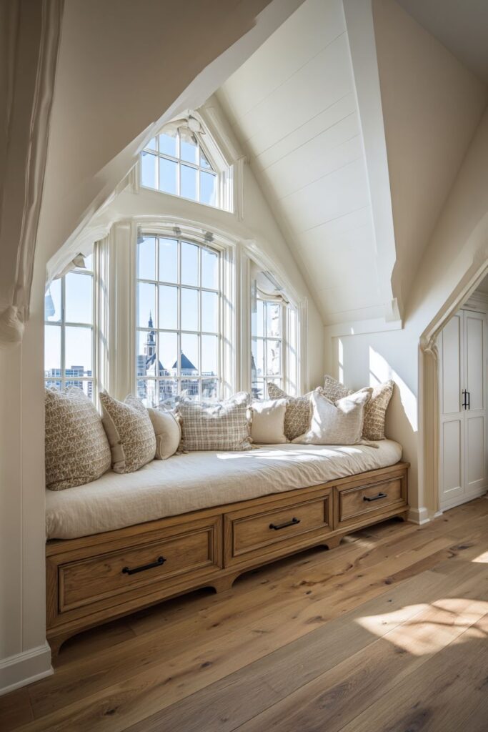 Multiple Dormer Window Seats