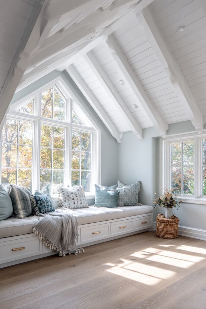 Multiple Dormer Window Seats