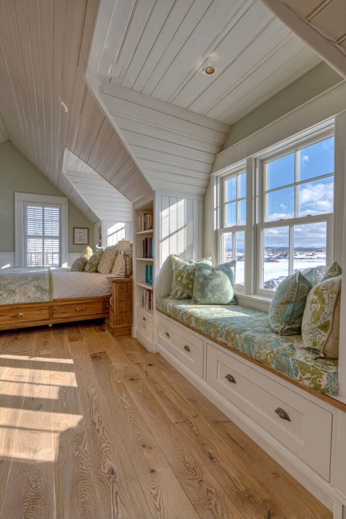 Multiple Dormer Window Seats