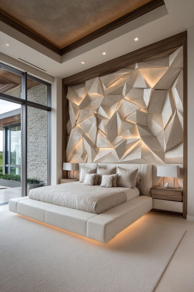 Contemporary Innovation with Taupe Ceiling
