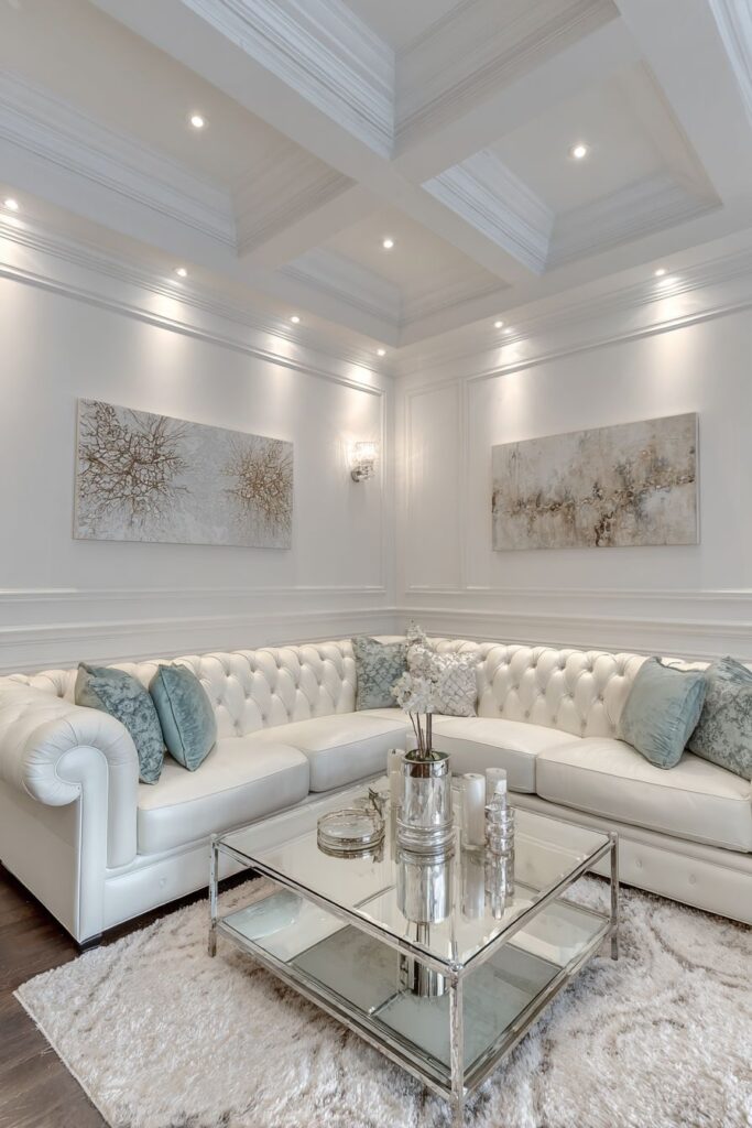 Button Tufted Elegance