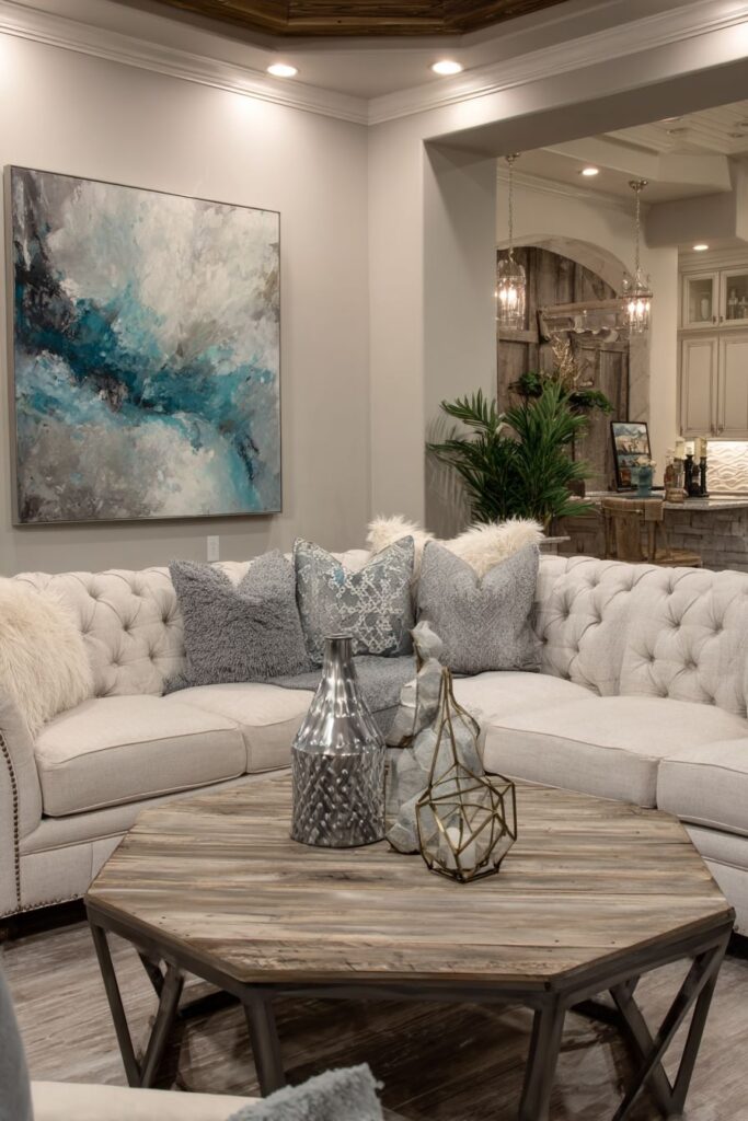 Button Tufted Elegance