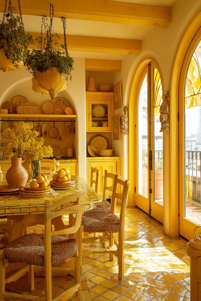 Mediterranean Yellow Terra Cotta