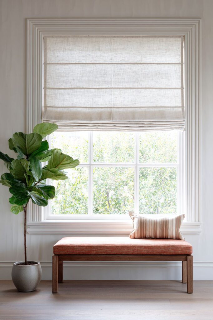 Natural Linen Window Treatments