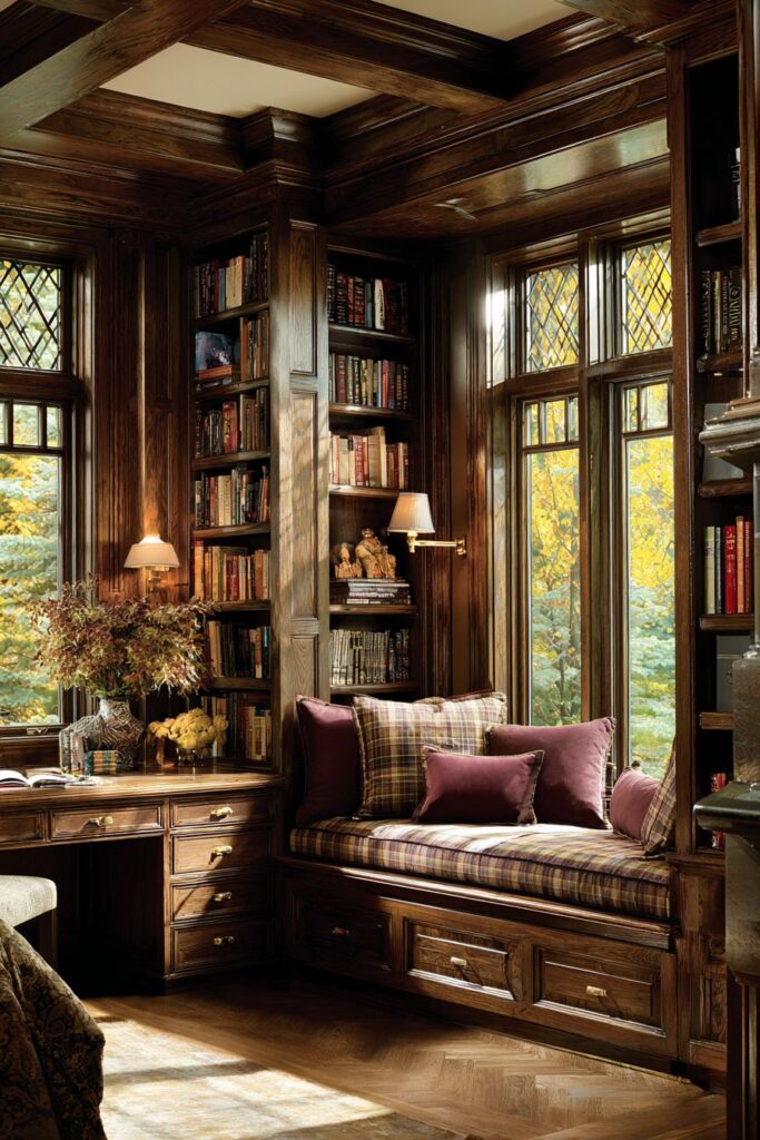 Literary Scholar's Study Sanctuary