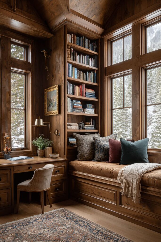 Literary Scholar's Study Sanctuary