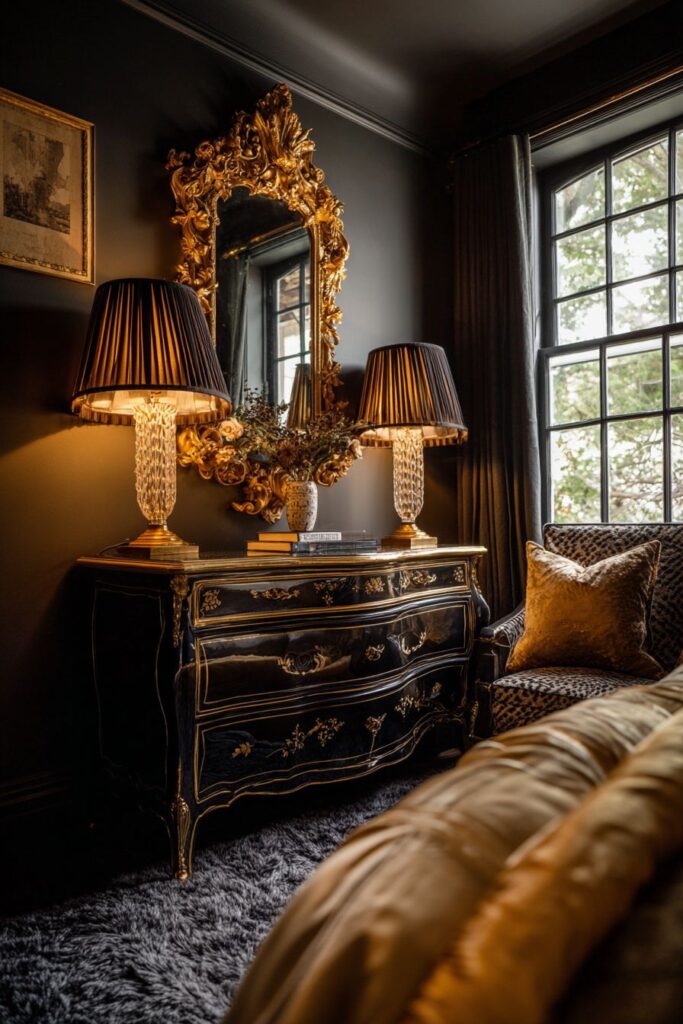 Vintage Hollywood Regency Opulence