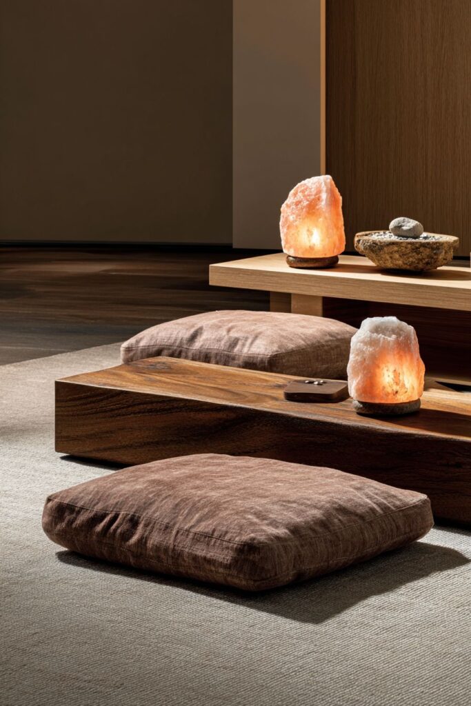 Meditative Brown Sanctuary Design