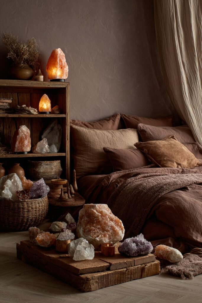 Meditative Brown Sanctuary Design