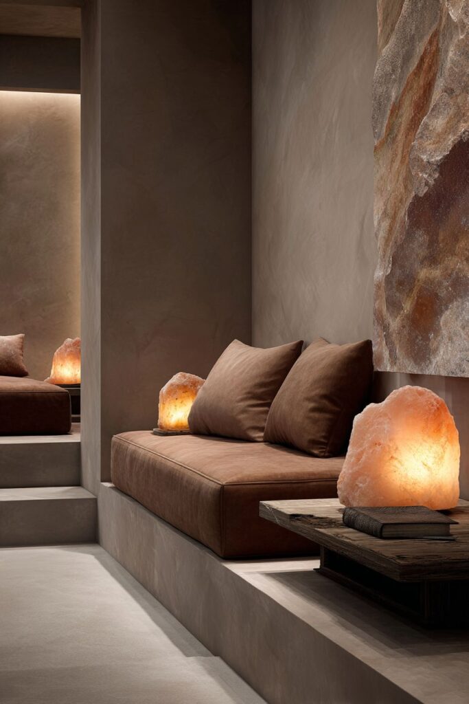 Meditative Brown Sanctuary Design