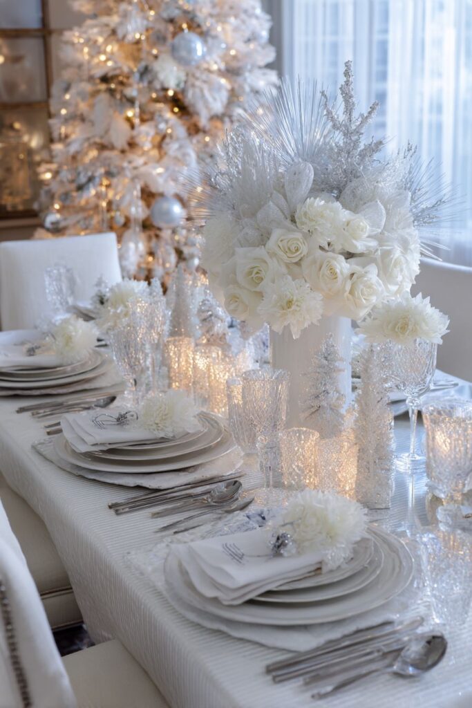 Monochromatic White Christmas Elegance