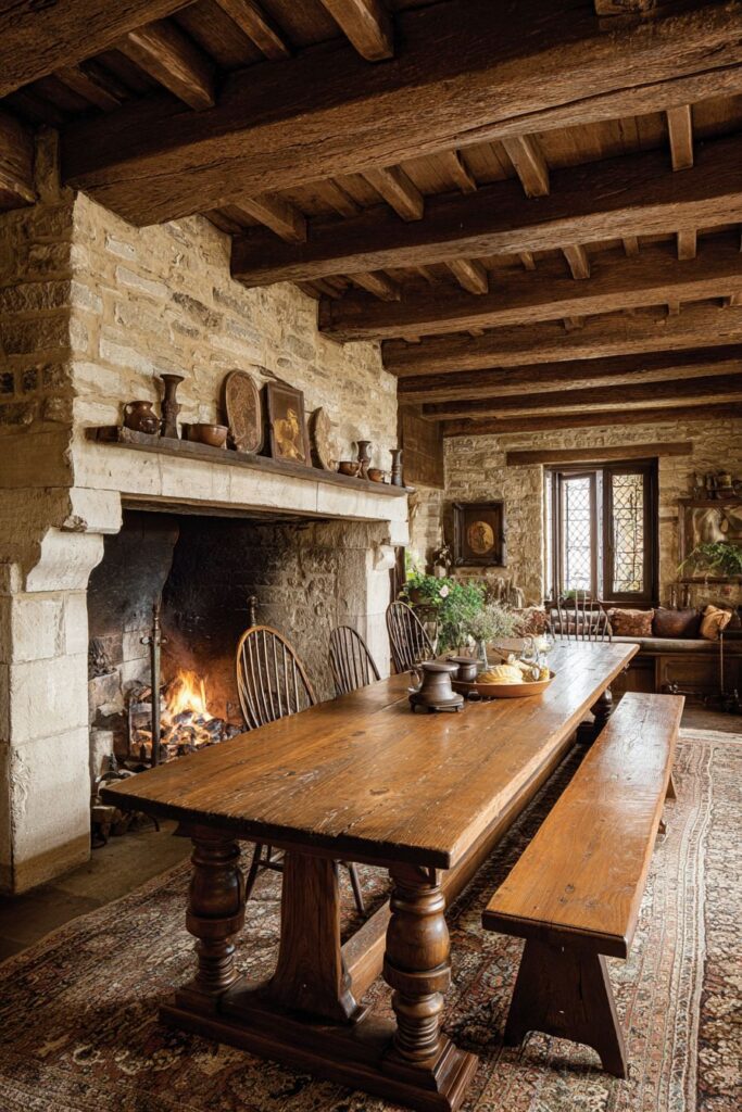 Refectory Table Extended Family Gatherings