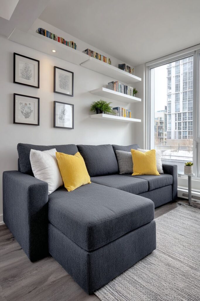 Studio Apartment Anthracite Efficiency