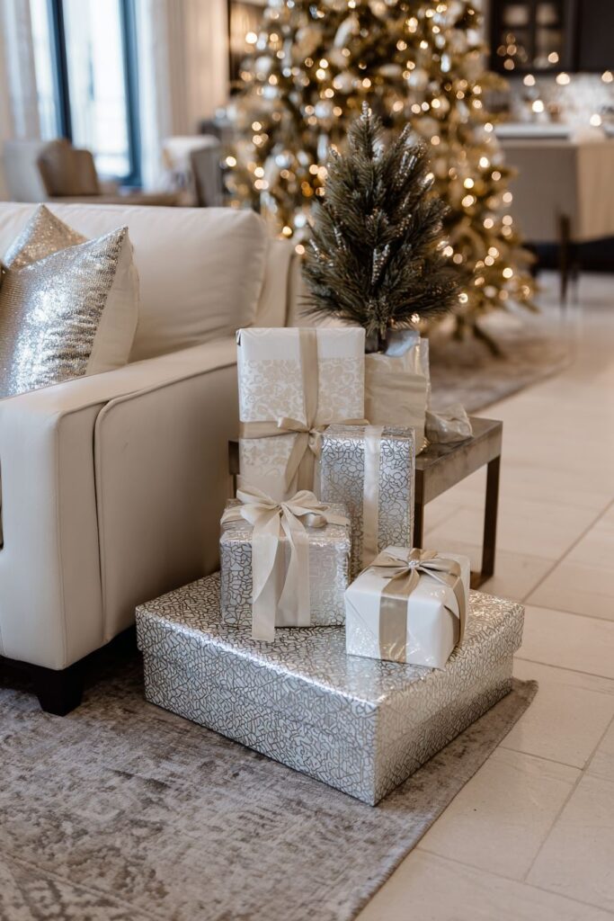 Sophisticated Gift Display Area