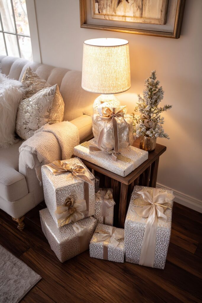 Sophisticated Gift Display Area