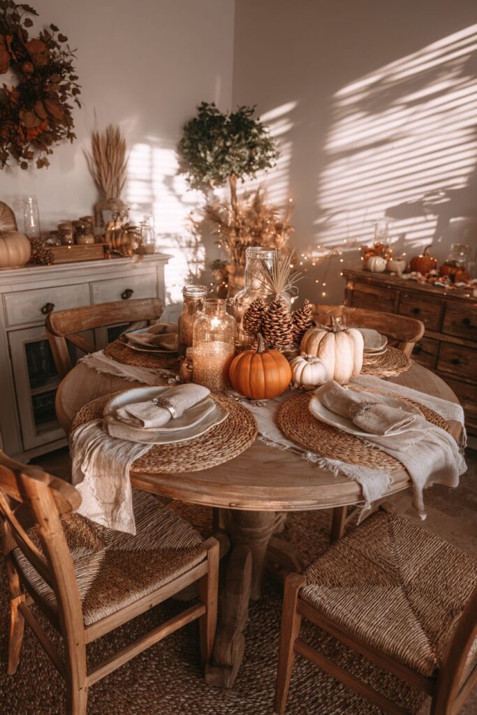 Intimate Corner Breakfast Area