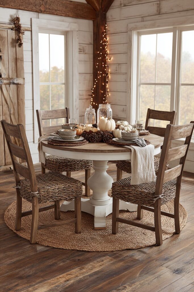 Intimate Corner Breakfast Area