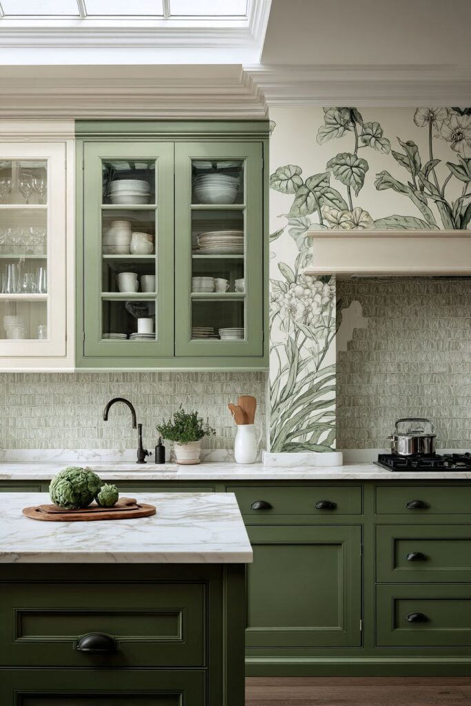 Eucalyptus Botanical Inspiration with Pattern Details