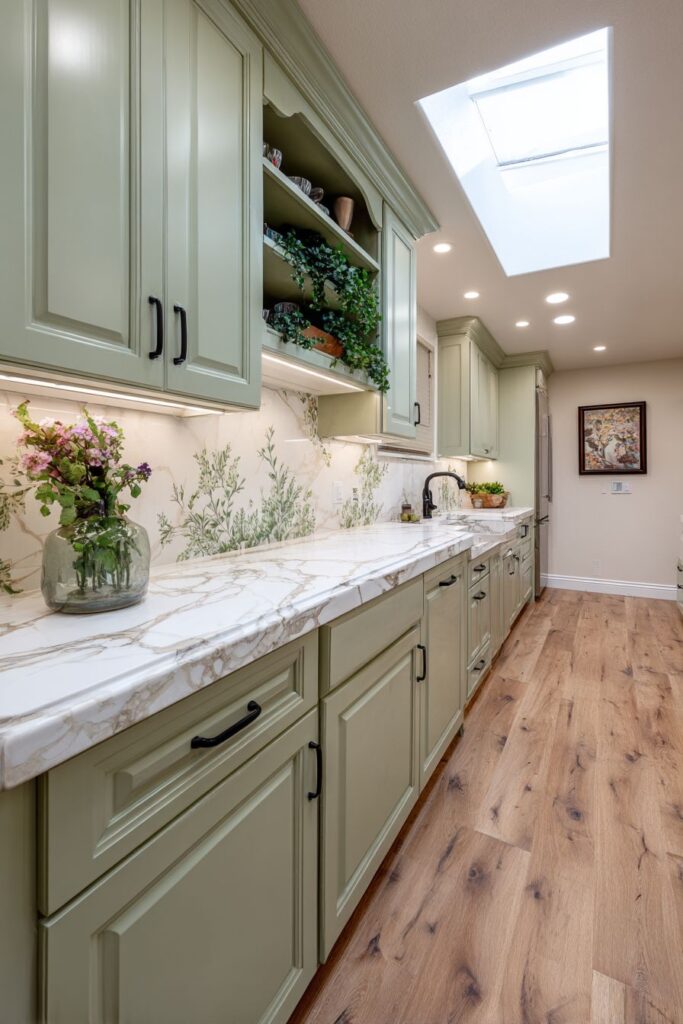 Eucalyptus Botanical Inspiration with Pattern Details