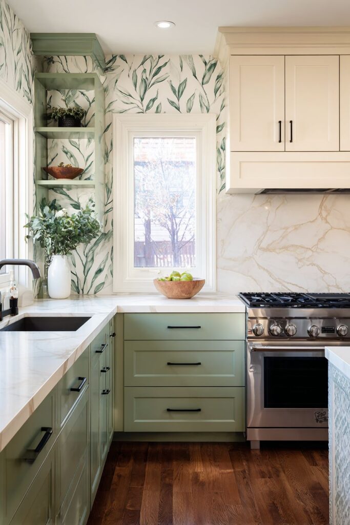 Eucalyptus Botanical Inspiration with Pattern Details