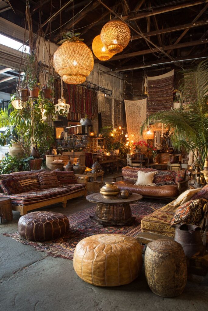 Bohemian Layered Textiles
