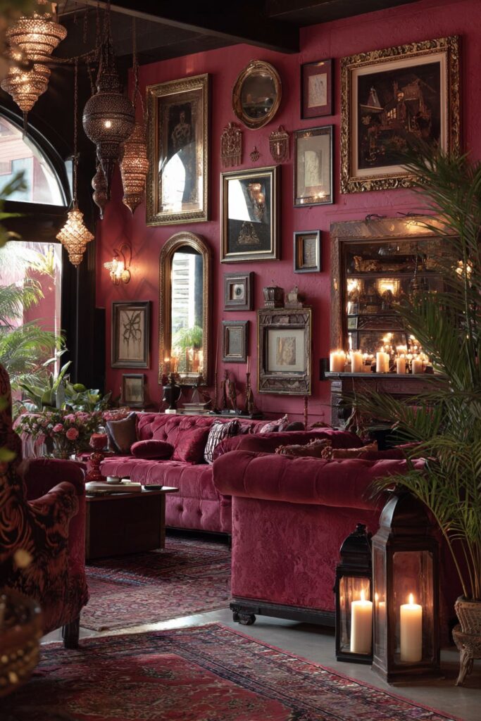 Maximalist Eclectic Display