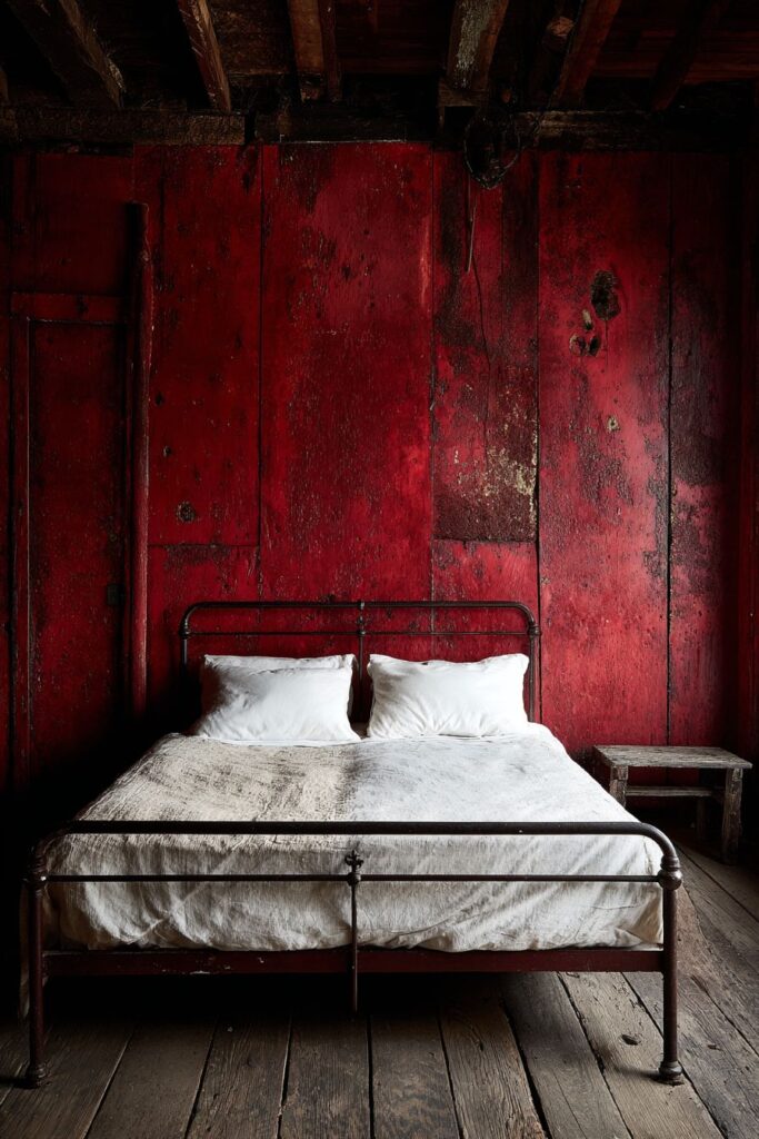 Rustic Red Mahogany Barn Wood