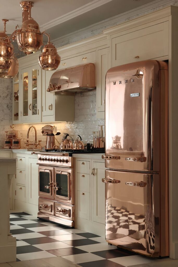 Vintage Rose Gold Charm