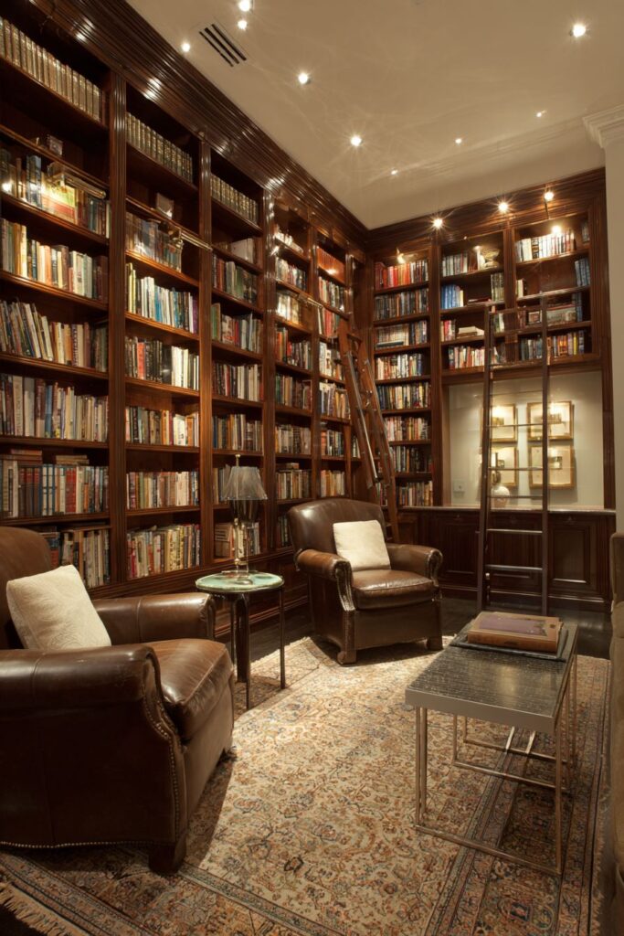 Library Wall Sophistication