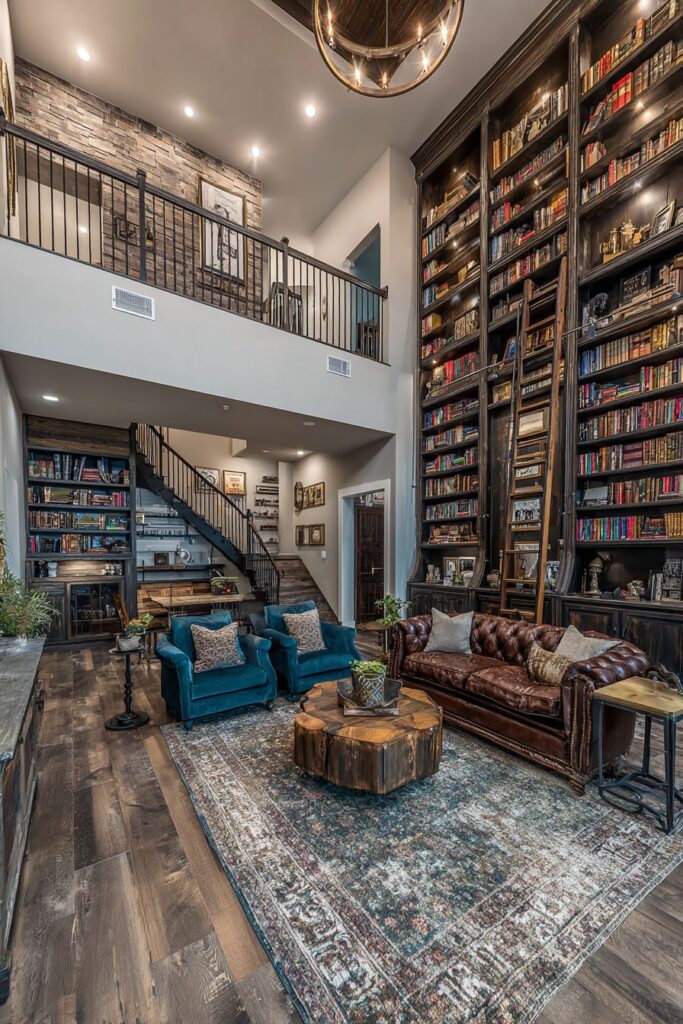 Library Wall Sophistication