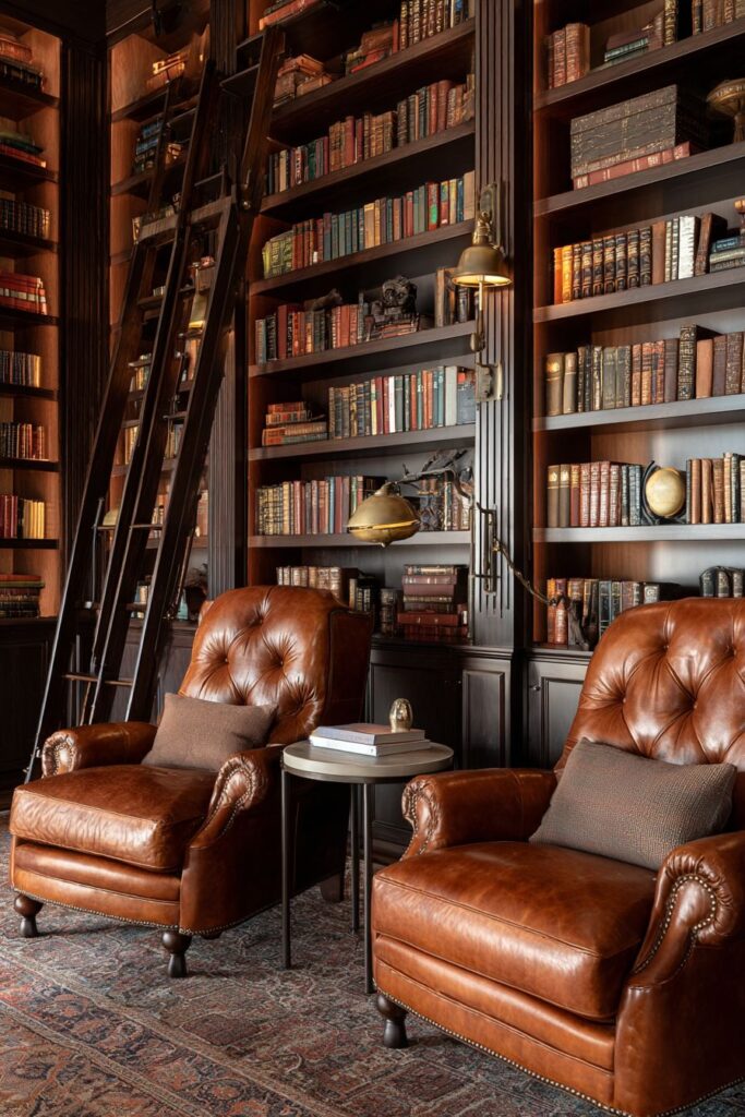 Library Wall Sophistication