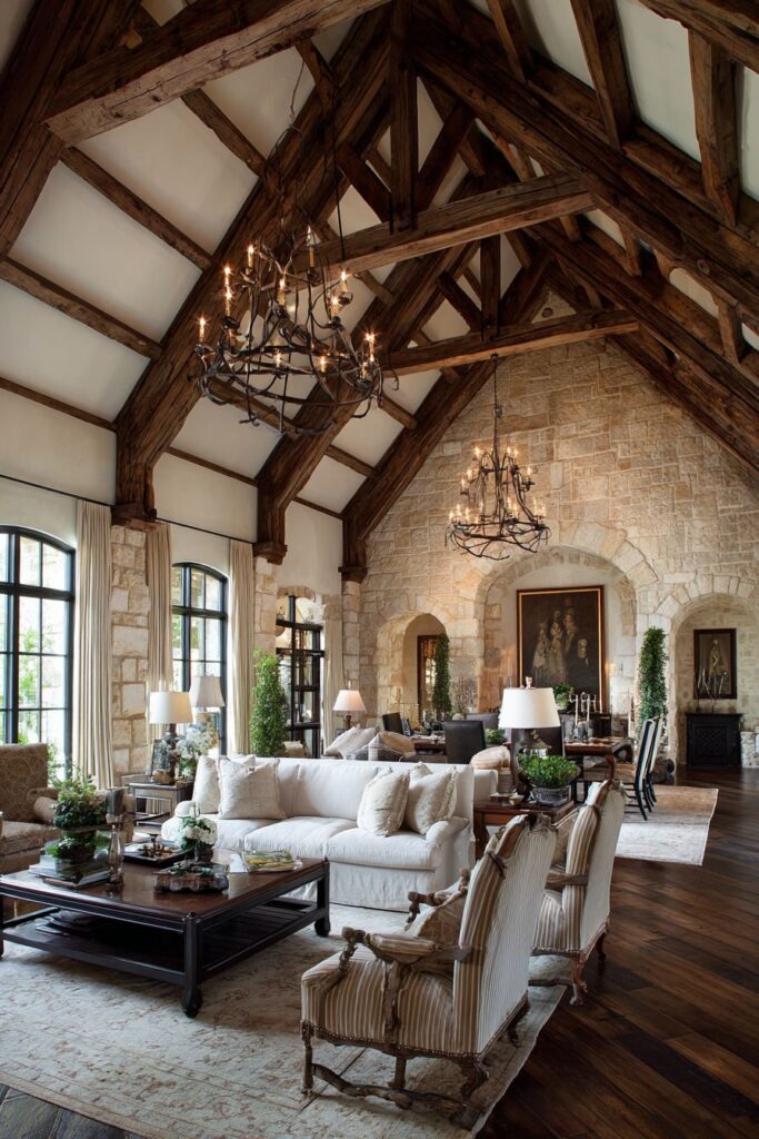 Great Room Scale with Soaring 20-Foot Ceilings