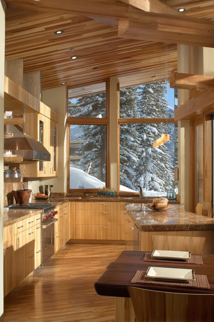 Cedar Wainscoting Modern Sophistication