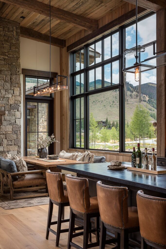 Cedar Wainscoting Modern Sophistication