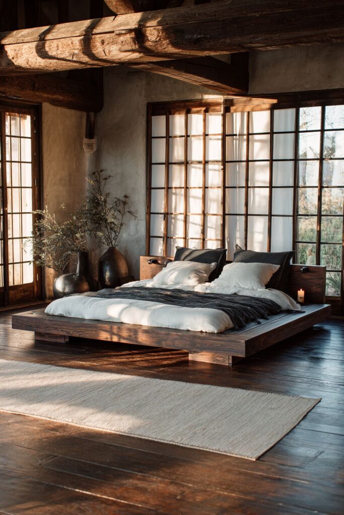 SERENE JAPANESE-INSPIRED ZEN TWIN BEDROOM