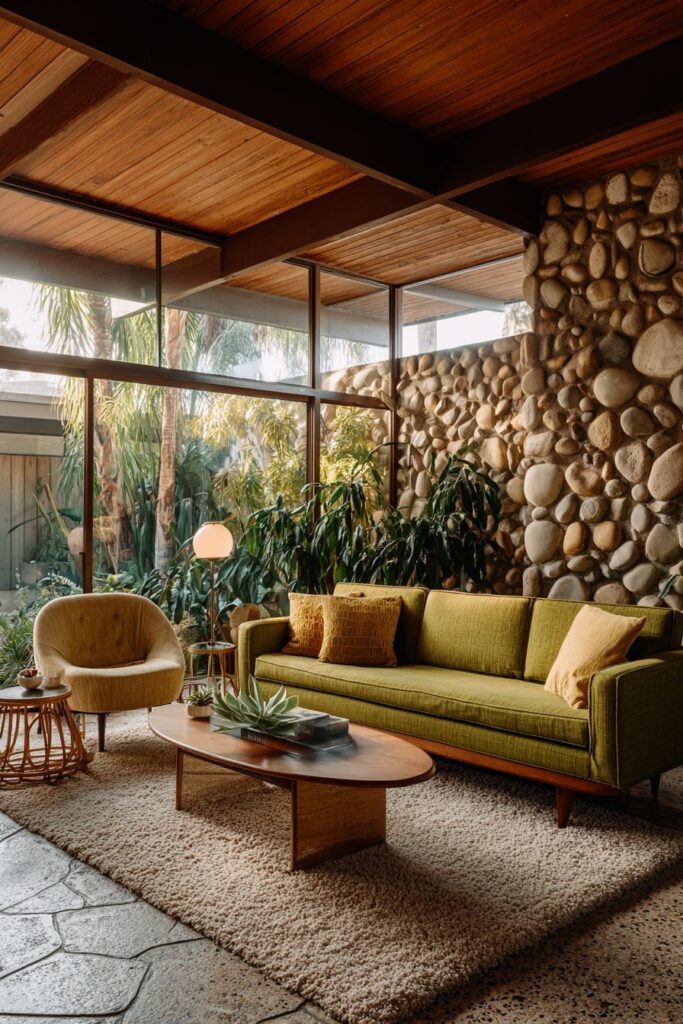 Sliding Glass Doors with Courtyard Integration