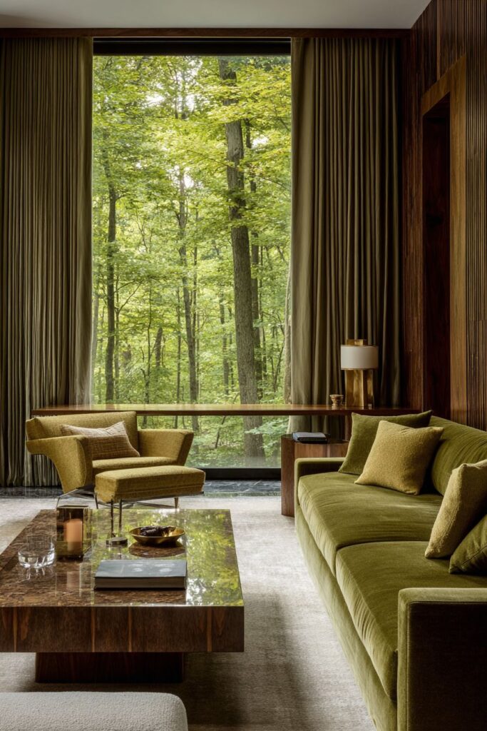 Sliding Glass Doors with Courtyard Integration