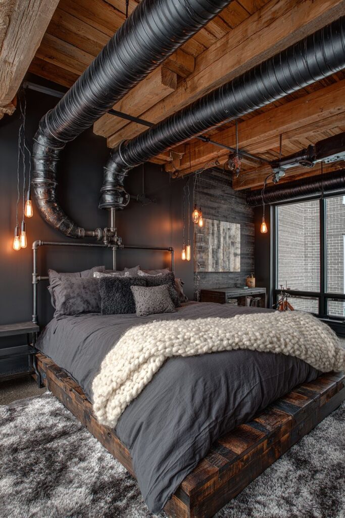 Industrial-Rustic Fusion