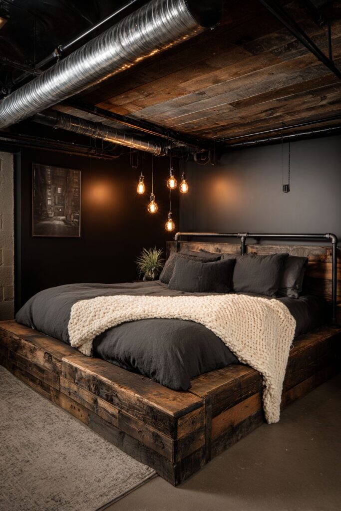 Industrial-Rustic Fusion