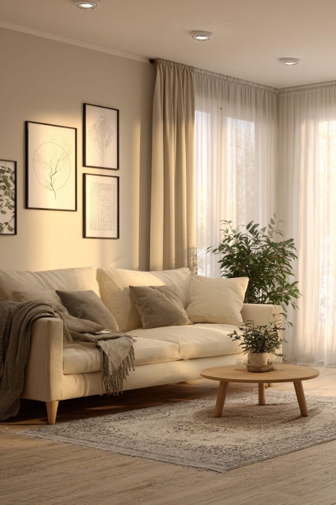 Minimalist Line Art Serenity